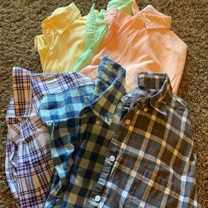 Men’s large button downs - J Crew and Express
